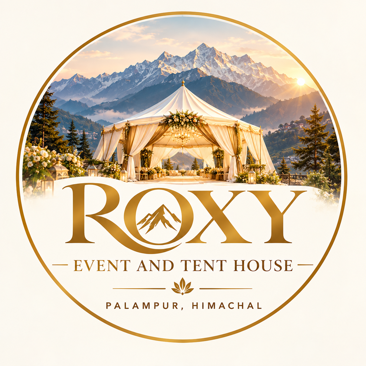 Roxy Event and Tent House Palampur Logo